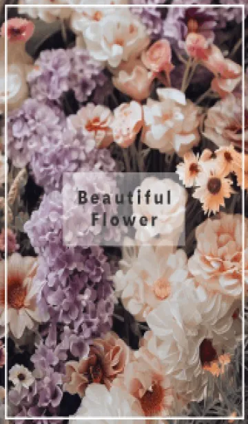 [LINE着せ替え] Beautiful Flower-NATURAL- 4の画像1