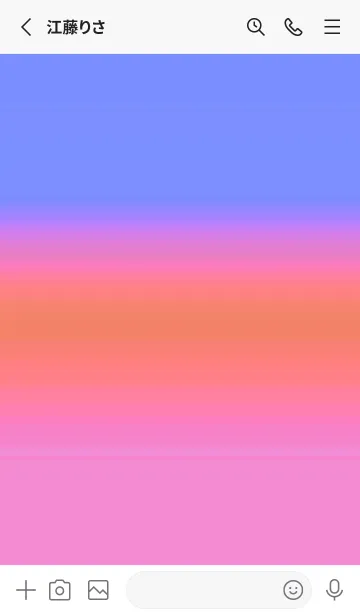 [LINE着せ替え] シンプル グラデーション _215の画像2