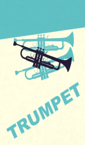 [LINE着せ替え] Trumpet CLR エッグプラントの画像1