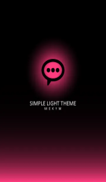 BLACK-SIMPLE LIGHT ICON GRADATION 32の着せ替えメイン画像