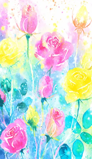 薔薇(バラ)の花の着せかえ(R2074)の着せ替えメイン画像