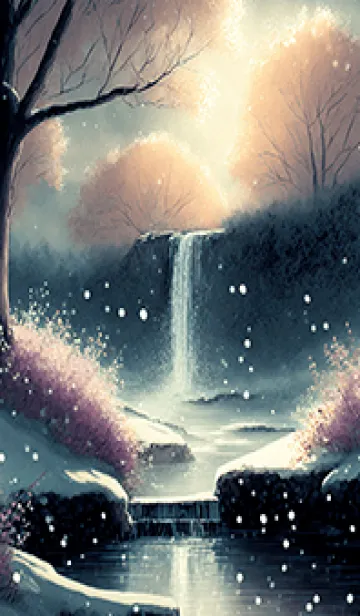 優美な冬の風景の着せかえ(Winter-2093)の着せ替えメイン画像
