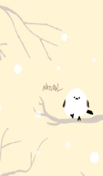 シマエナガ 雪25の着せ替えメイン画像