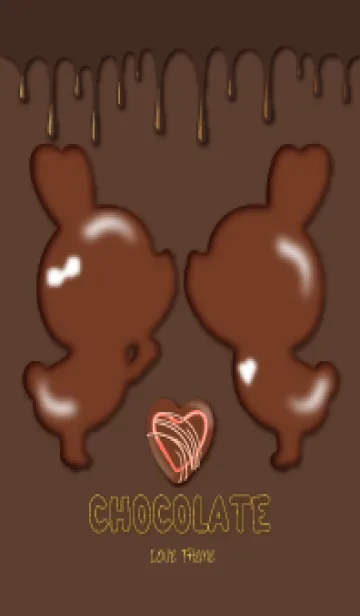 CHOCOLATE LOVE THEME 14の着せ替えメイン画像