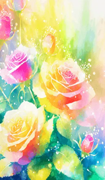 薔薇(バラ)の花の着せかえ(R2079)の着せ替えメイン画像