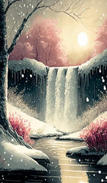 優美な冬の風景の着せかえ(Winter-2097)の着せ替えメイン画像