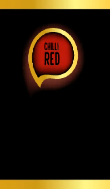 Chilli Red Gold In Black Theme (JP)の着せ替えメイン画像