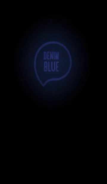 Denim Blue Neon Theme V7 (JP)の着せ替えメイン画像