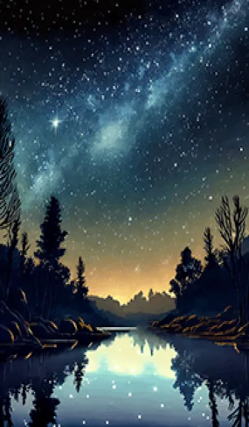 穏やかな夜景の着せかえ/149の着せ替えメイン画像