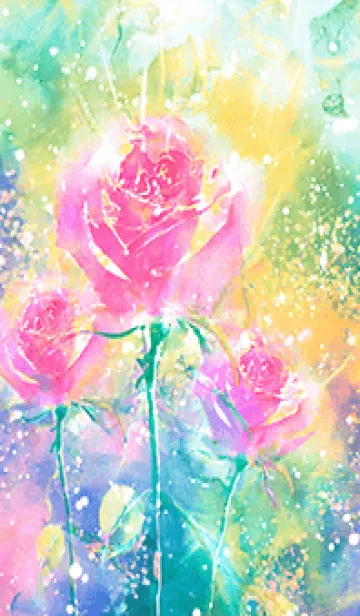 [LINE着せ替え] 薔薇(バラ)の花の着せかえ(R2091)の画像1