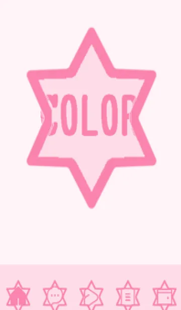[LINE着せ替え] pink color S46の画像1