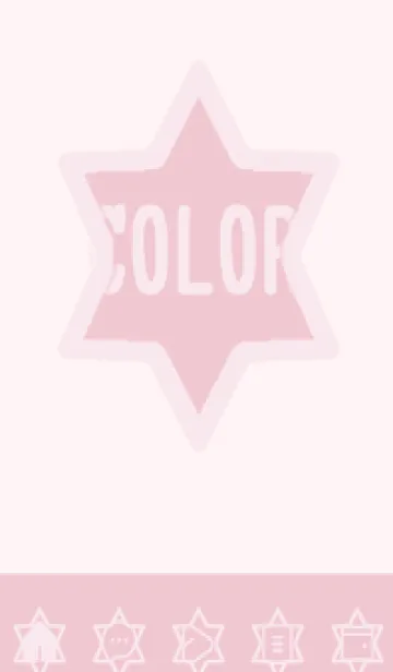 [LINE着せ替え] pink color S50の画像1