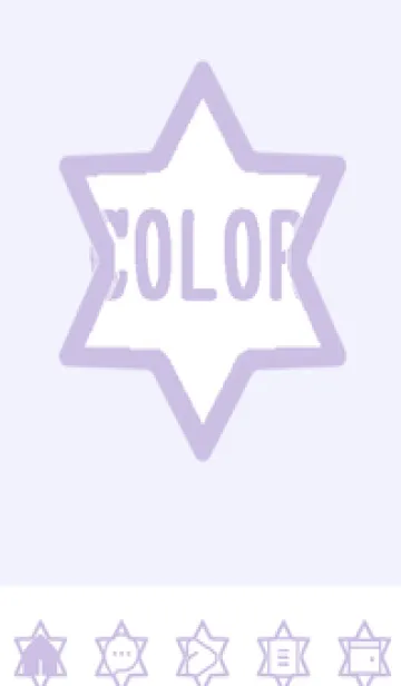 [LINE着せ替え] purple color S49の画像1