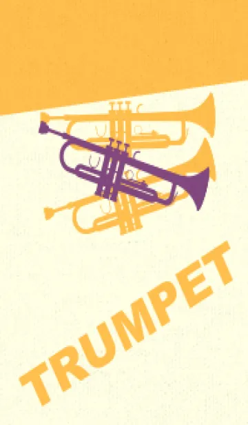 [LINE着せ替え] Trumpet CLR 茄子紺の画像1