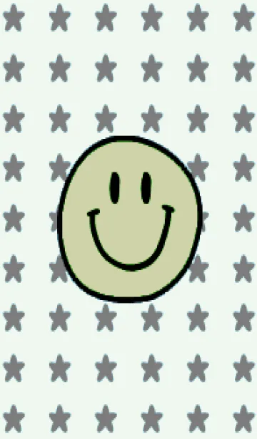 [LINE着せ替え] 手書き スタースマイル 80の画像1