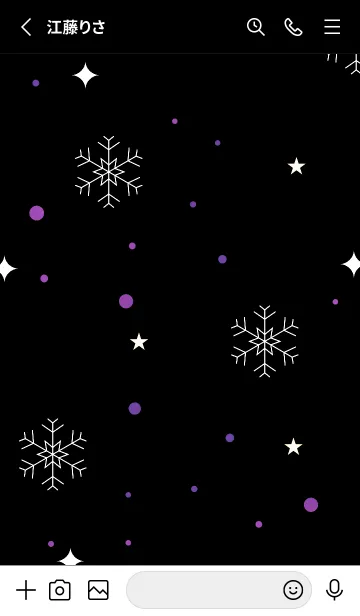 [LINE着せ替え] スノー .72の画像2