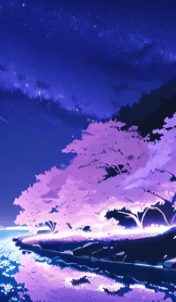 [LINE着せ替え] 冬のサクラ #BSIH022。の画像1