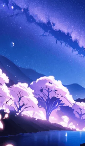 [LINE着せ替え] 冬のサクラ #BSIH08。の画像1