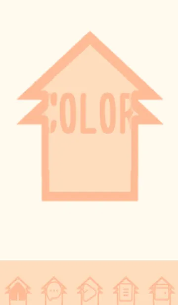 [LINE着せ替え] beige color T49の画像1