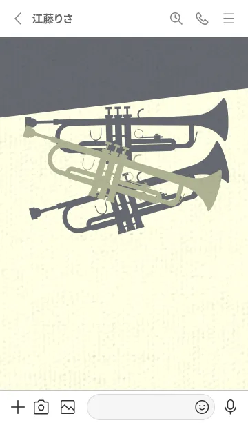 [LINE着せ替え] Trumpet CLR サローの画像2