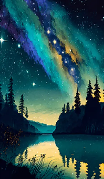 [LINE着せ替え] 穏やかな夜景の着せかえ/174の画像1