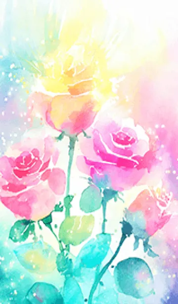 [LINE着せ替え] 薔薇(バラ)の花の着せかえ(R2117)の画像1