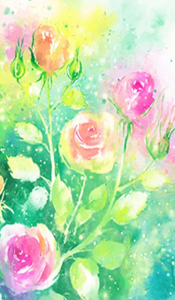 薔薇(バラ)の花の着せかえ(R2118)の着せ替えメイン画像