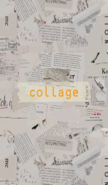 collage art 62の着せ替えメイン画像