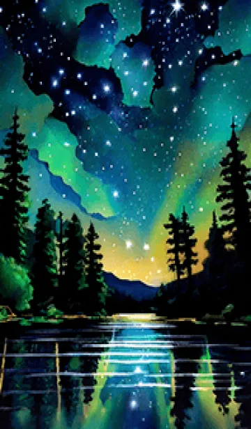 [LINE着せ替え] 穏やかな夜景の着せかえ/181の画像1