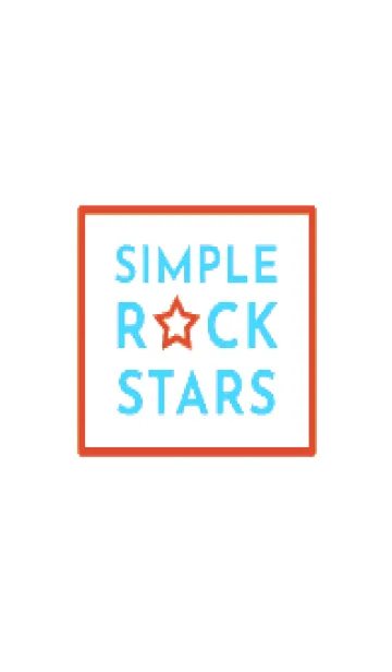 [LINE着せ替え] シンプル ロック スター 200の画像1