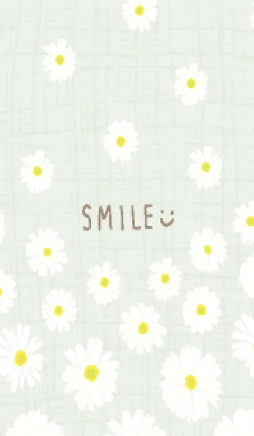 [LINE着せ替え] 白いデイジー舞う21の画像1