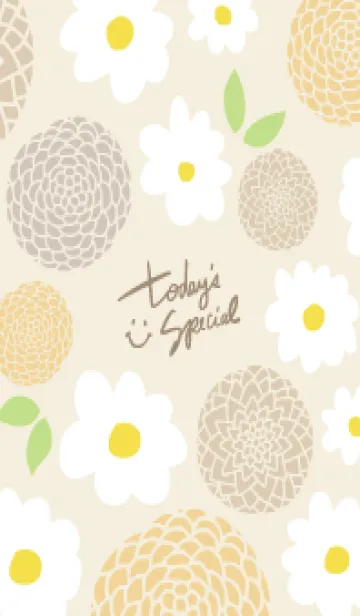 [LINE着せ替え] 白い花と鞠花9の画像1