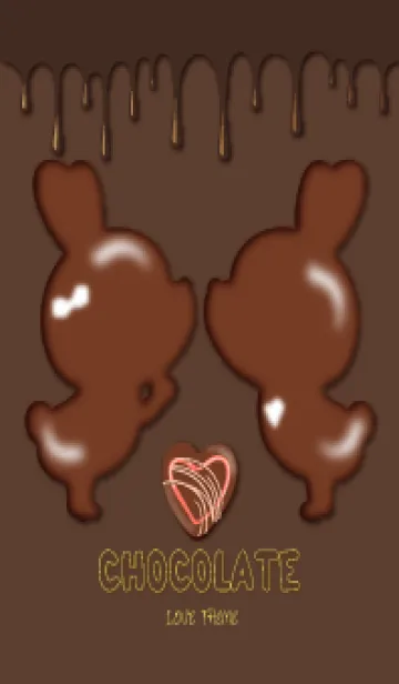[LINE着せ替え] CHOCOLATE LOVE THEME 17の画像1