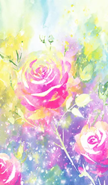 [LINE着せ替え] 薔薇(バラ)の花の着せかえ(R2130)の画像1