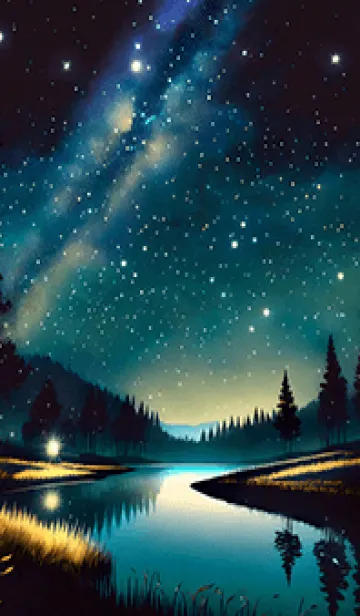 [LINE着せ替え] 穏やかな夜景の着せかえ/189の画像1