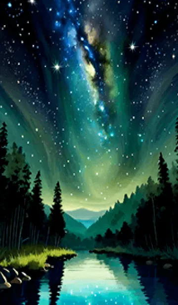 [LINE着せ替え] 穏やかな夜景の着せかえ/190の画像1