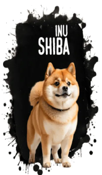 Cute Shiba Inu Cool Theme (JP)の着せ替えメイン画像