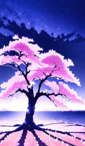 [LINE着せ替え] 冬のサクラ #BTHP02。の画像1