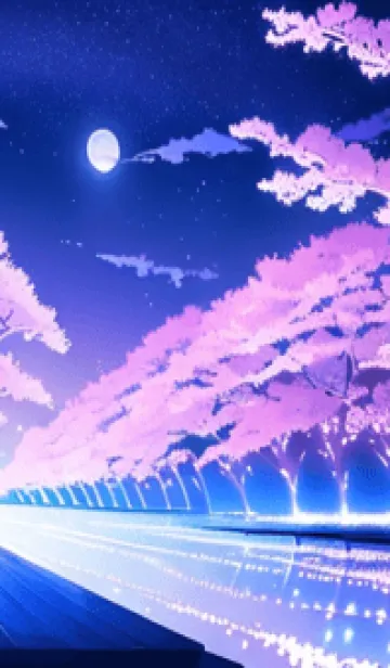 [LINE着せ替え] 冬のサクラ #BTHP05。の画像1