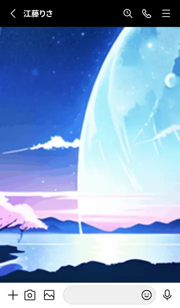 [LINE着せ替え] 冬のサクラ #BTHP026。の画像2