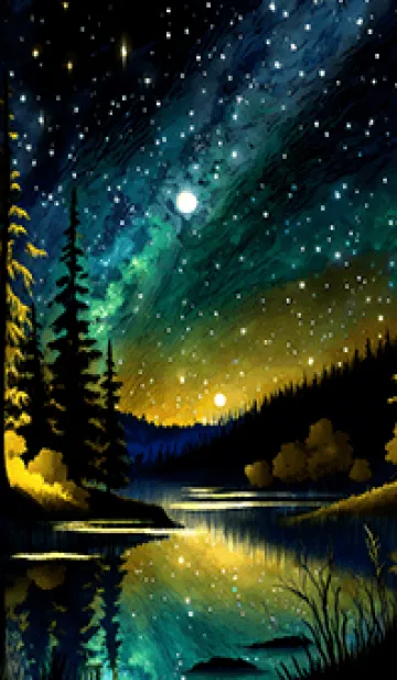 [LINE着せ替え] 穏やかな夜景の着せかえ/194の画像1