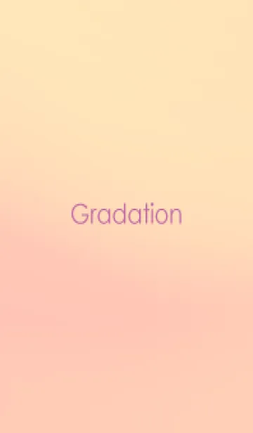 [LINE着せ替え] gradation-YELLOW&PINK-42の画像1