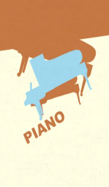 [LINE着せ替え] Piano CLR スカイブルーの画像1