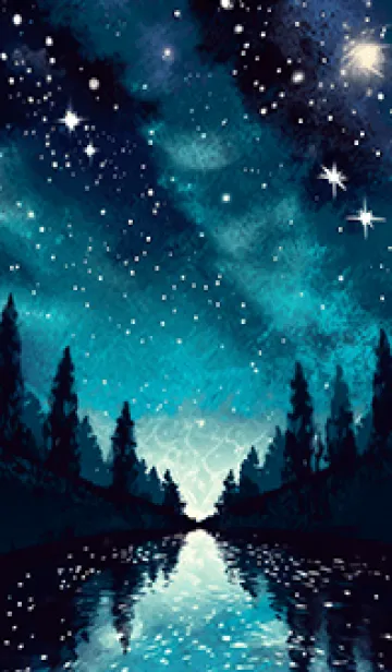 [LINE着せ替え] 穏やかな夜景の着せかえ/199の画像1