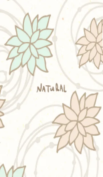 [LINE着せ替え] 花 シンプル おしゃれ9の画像1