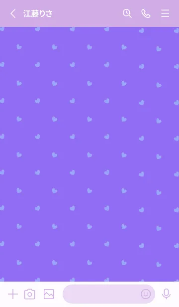 [LINE着せ替え] シンプル ミニ ハート -33の画像2