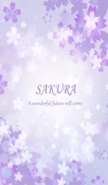 [LINE着せ替え] 運勢が軽やかに上昇していくさくら・2の画像1