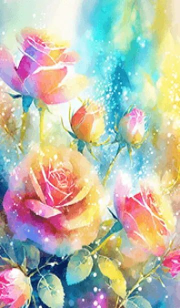 [LINE着せ替え] 薔薇(バラ)の花の着せかえ(R2148)の画像1