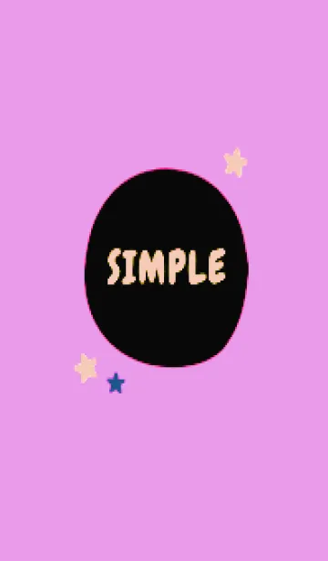 [LINE着せ替え] シンプル カラー スター 184の画像1