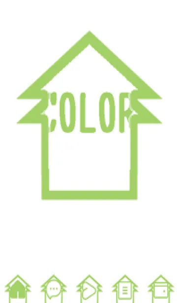 [LINE着せ替え] green color T94の画像1